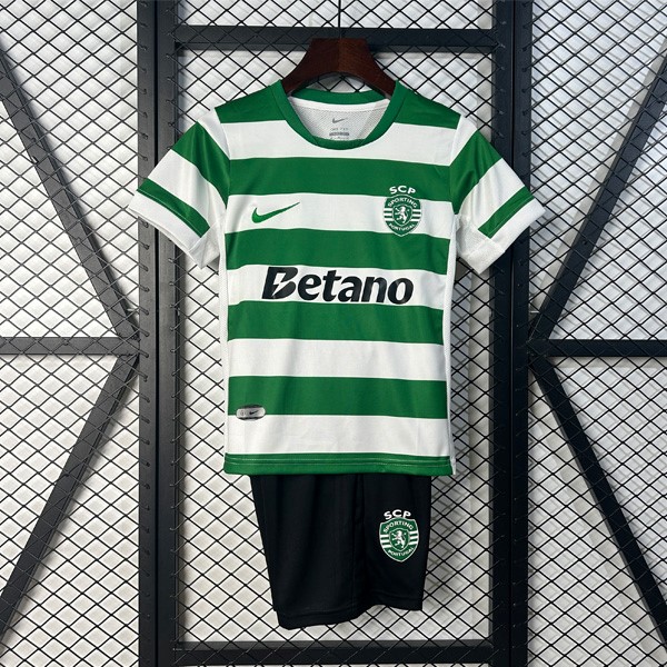 Trikot Sporting Lisbon Heim Kinder 2025-26